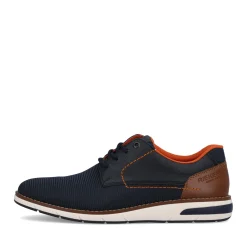 Online Rieker Sznurowane Buty Meskie W Kolorze Granatowo-Pomaranczowym