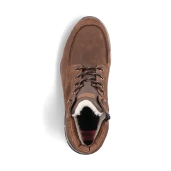 Online Rieker Sznurowane Buty Meskie W Kolorze Cynamonowego Brazu
