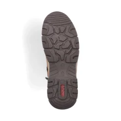 Online Rieker Sznurowane Buty Meskie W Kolorze Cynamonowego Brazu