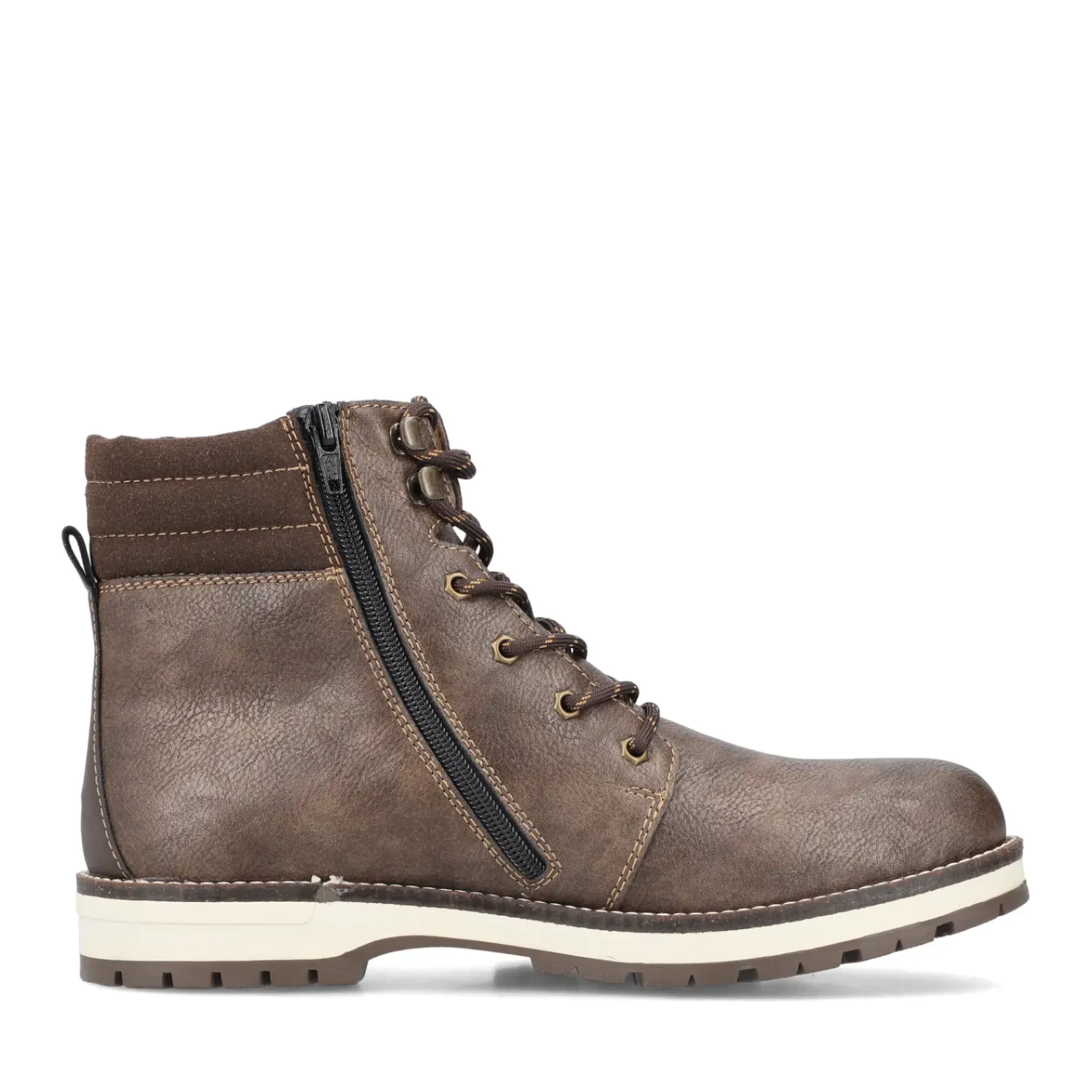 Online Rieker Sznurowane Buty Meskie W Kolorze Tabaczno-Brazowym