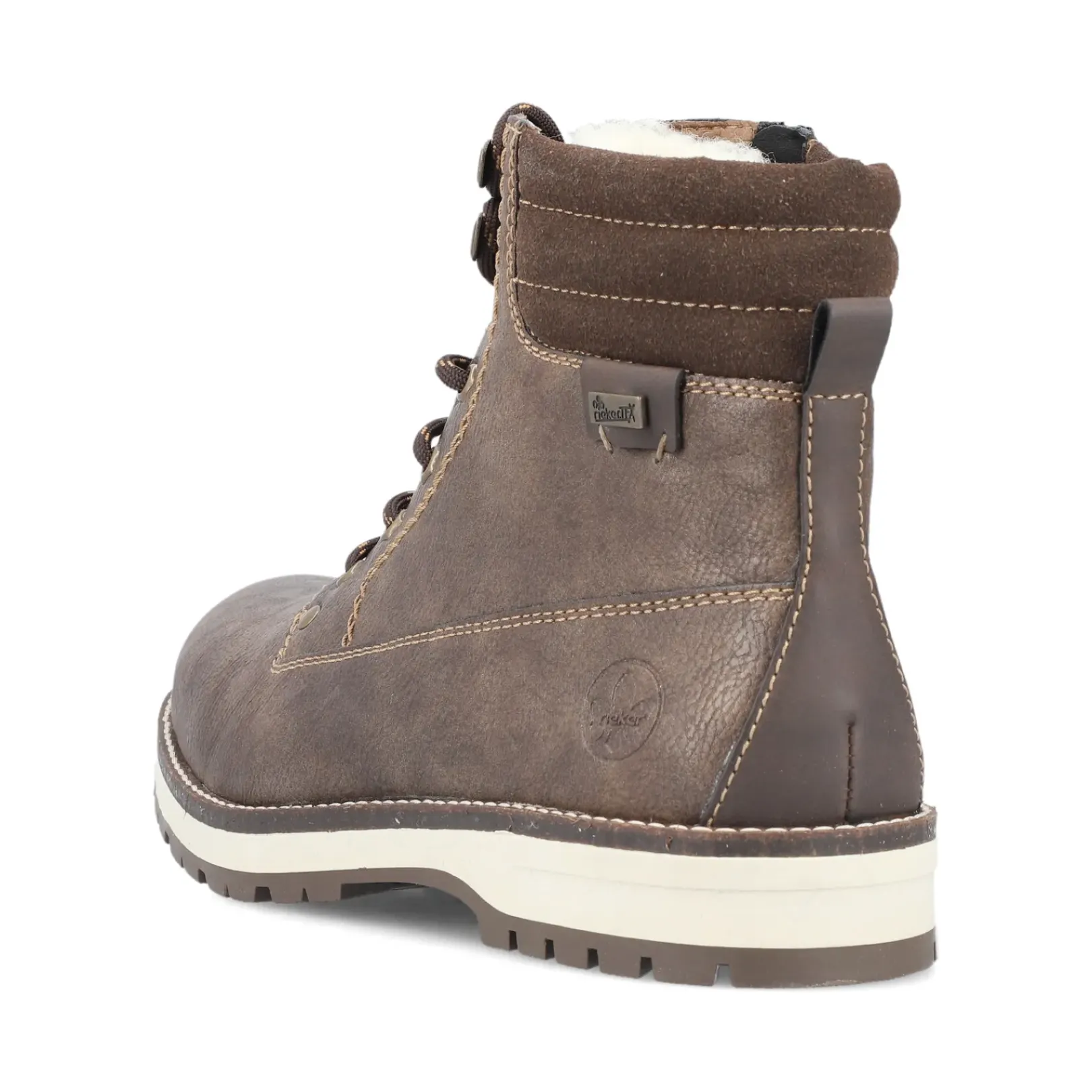 Online Rieker Sznurowane Buty Meskie W Kolorze Tabaczno-Brazowym