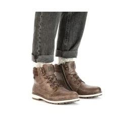 Online Rieker Sznurowane Buty Meskie W Kolorze Tabaczno-Brazowym