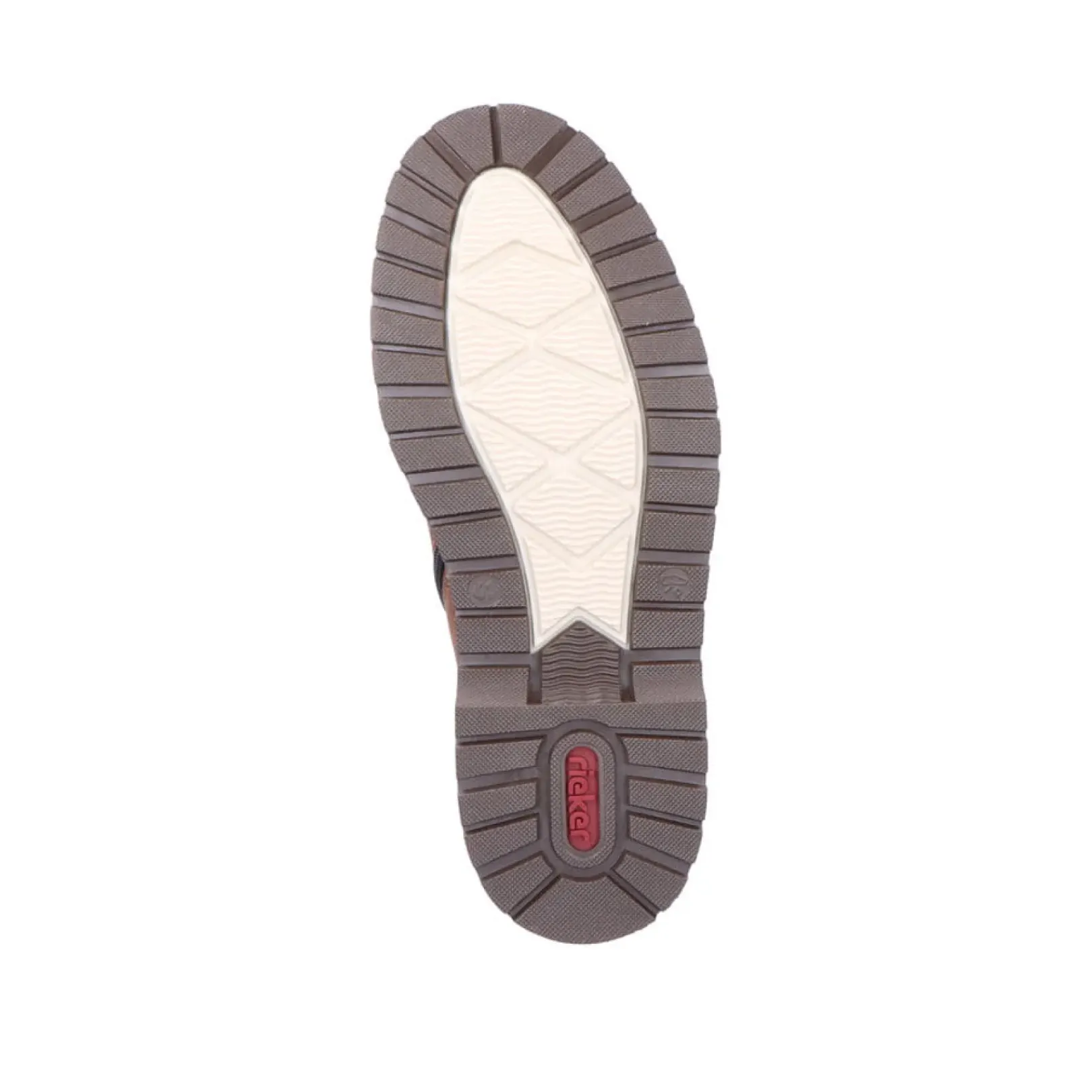 Discount Rieker Sznurowane Buty Meskie W Kolorze Kasztanowo-Brazowym