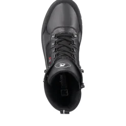 Best Rieker Sznurowane Buty Meskie Noir