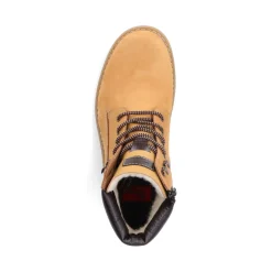 Sale Rieker Sznurowane Buty Meskie W Kolorze Zloto-Zoltym