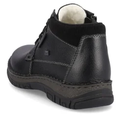 Online Rieker Sznurowane Buty Meskie W Kolorze Grafitowo-Czarnym