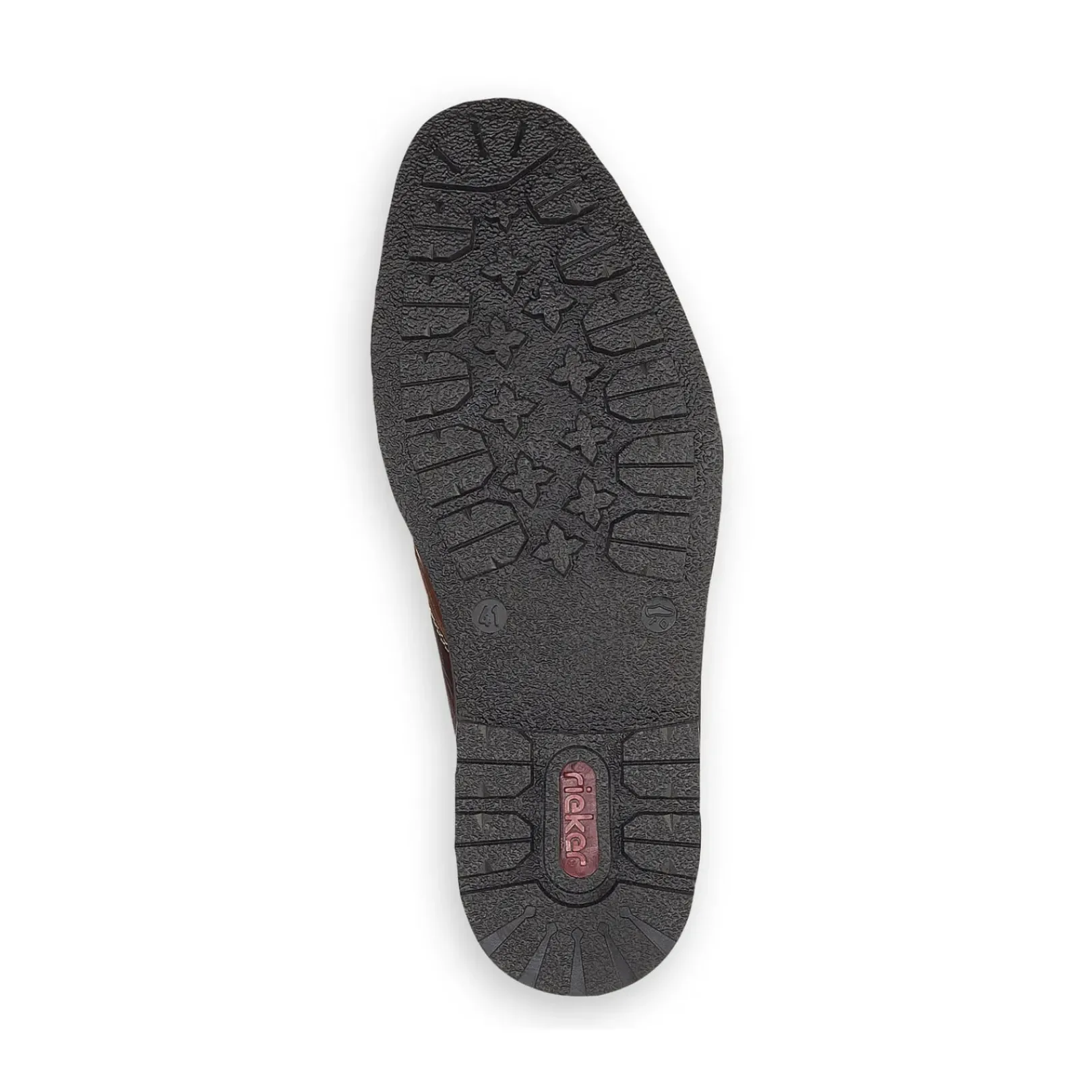 Outlet Rieker Sznurowane Buty Meskie W Kolorze Kasztanowo-Brazowym