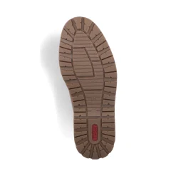 New Rieker Sznurowane Buty Meskie W Kolorze Karmelowo-Brazowym