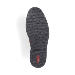 Fashion Rieker Sznurowane Buty Meskie W Kolorze Cynamonowego Brazu