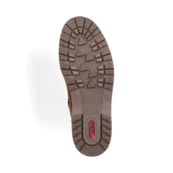 Best Rieker Sznurowane Buty Meskie W Kolorze Kasztanowo-Brazowym