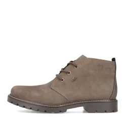 Online Rieker Sznurowane Buty Meskie W Kolorze Szaro-Brazowym