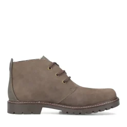 Online Rieker Sznurowane Buty Meskie W Kolorze Szaro-Brazowym