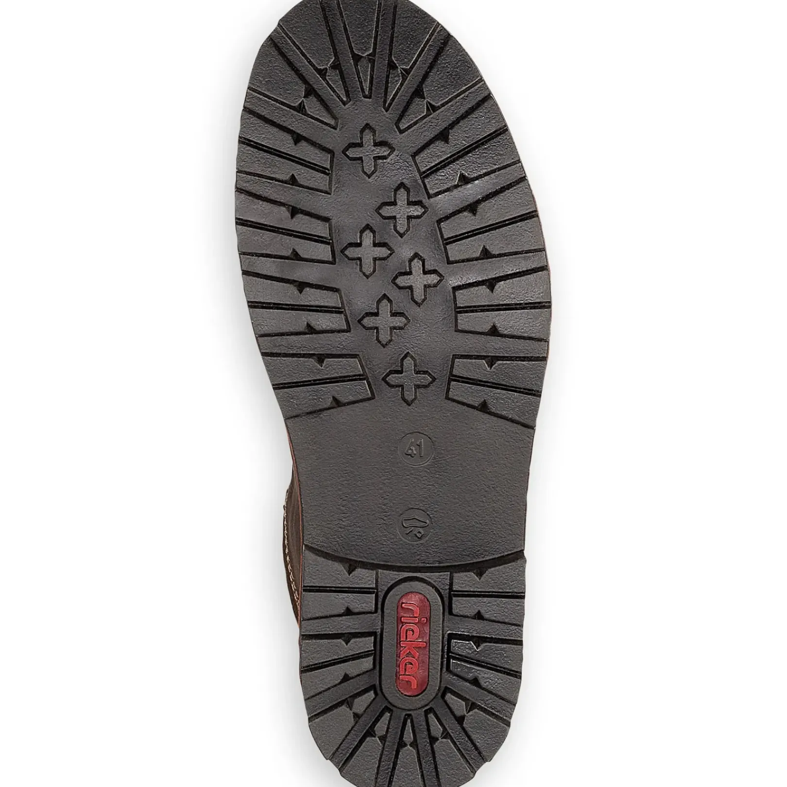 Sale Rieker Sznurowane Buty Meskie W Kolorze Tabaczno-Brazowym