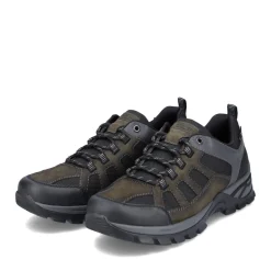 Discount Rieker Sznurowane Buty Meskie W Kolorze Kaktusowej Zieleni