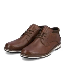 Best Rieker Sznurowane Buty Meskie , Drewno-Brazowe