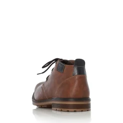 Clearance Rieker Sznurowane Buty Meskie W Kolorze Karmelowo-Brazowym