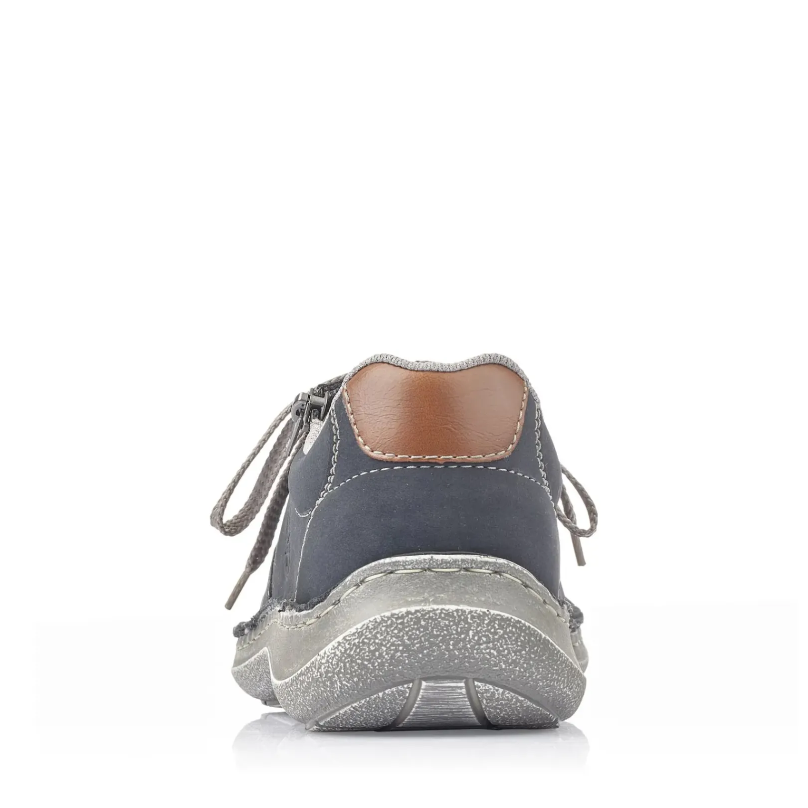 Best Rieker Sznurowane Buty Meskie W Kolorze Oceanicznym Niebiesko-Szarym