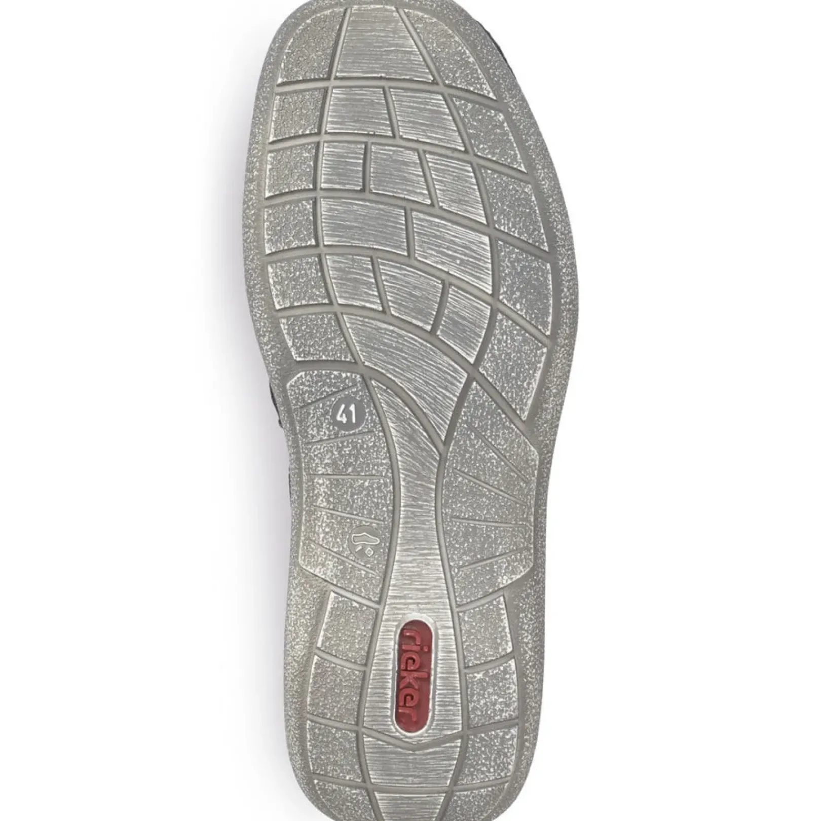 Best Rieker Sznurowane Buty Meskie W Kolorze Oceanicznym Niebiesko-Szarym