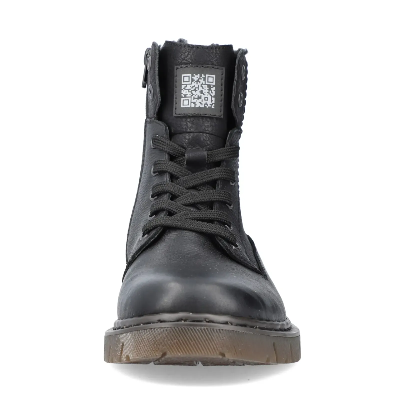 Best Rieker Sznurowane Buty Meskie W Kolorze Grafitowo-Czarnym