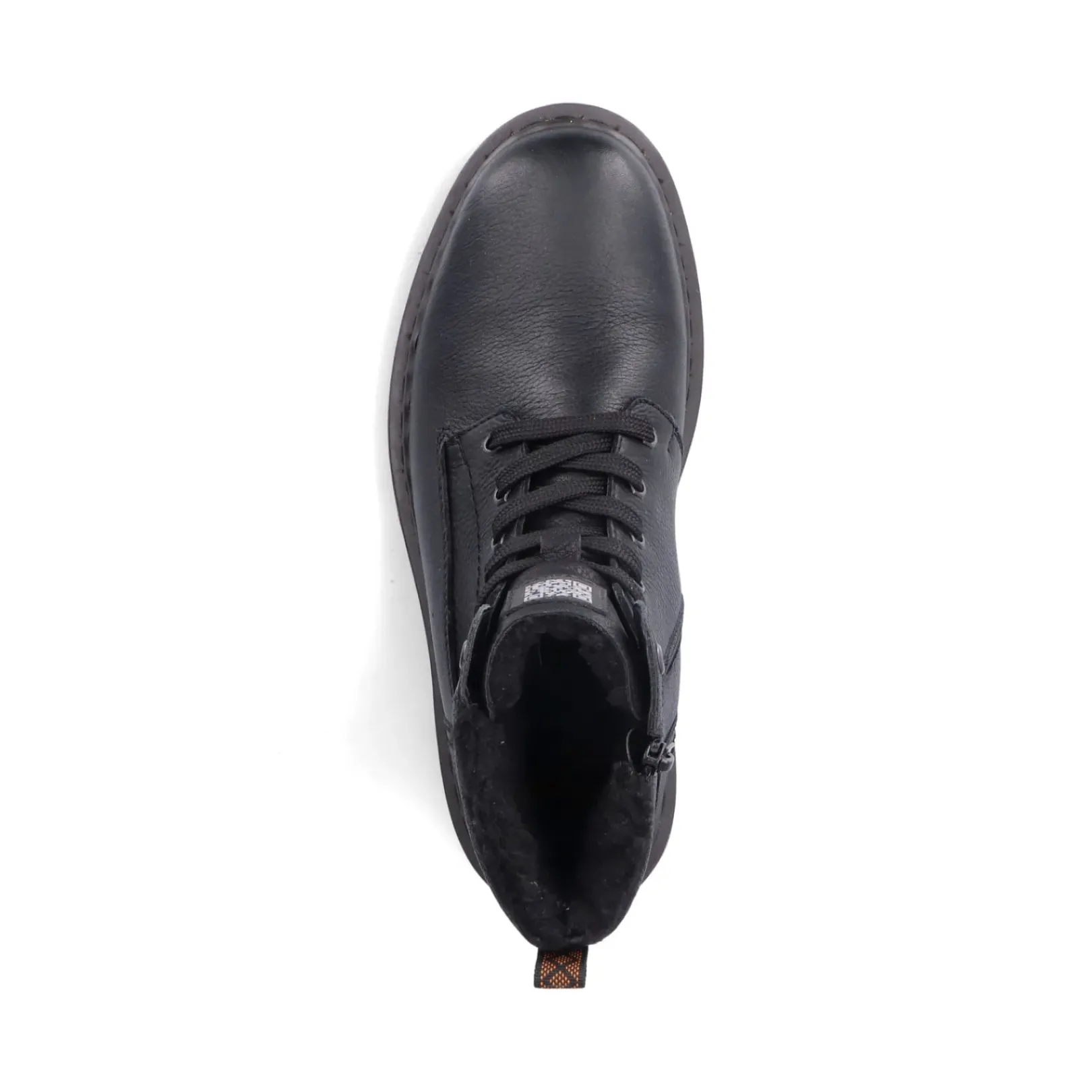 Best Rieker Sznurowane Buty Meskie W Kolorze Grafitowo-Czarnym
