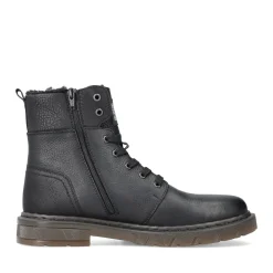 Best Rieker Sznurowane Buty Meskie W Kolorze Grafitowo-Czarnym