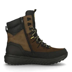 Online Rieker Sznurowane Buty Meskie W Kolorze Orzechowo-Brazowym W Kolorze Glebokiej Czerni