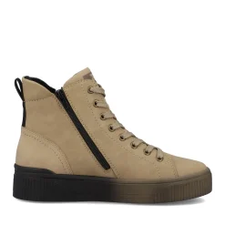 Discount Rieker Wysokie Tenisowki Damskie Cinnamon